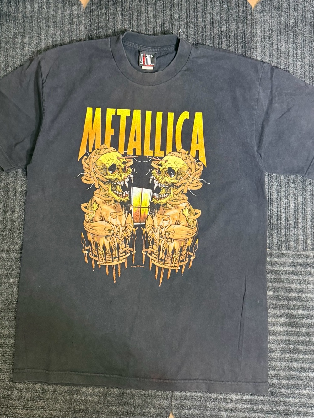 Vintage Metallica Summer Sanitarium Tour Tee